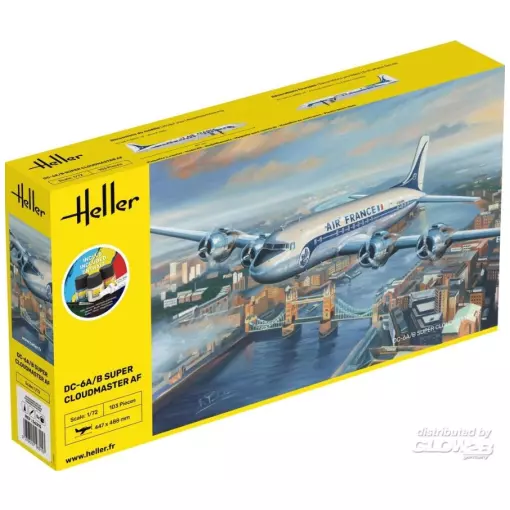 DC6 Super Cloudmaster AF - HELLER 56315 - 1/72