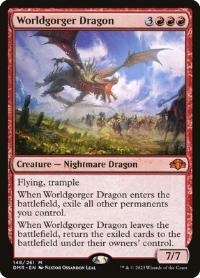 Worldgorger Dragon Dominaria Remastered      Foil