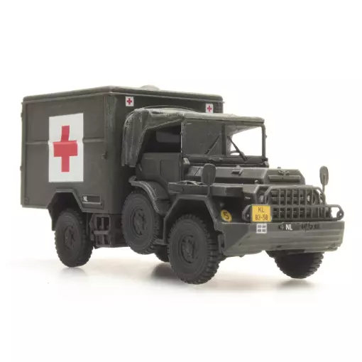 DAF YA 126 marchandises dangereuses - Artitec 387.197 - HO 1/87