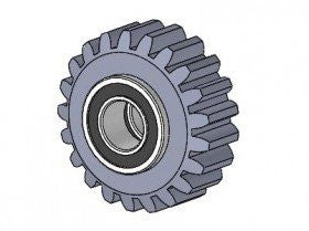 3RACING Pignone 21 denti 32DP Alluminio Sakura FF EX SAK-F71