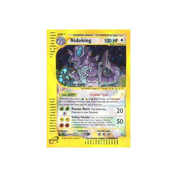 150 / 147 Nidoking rara foil (EN) -PLAYED-