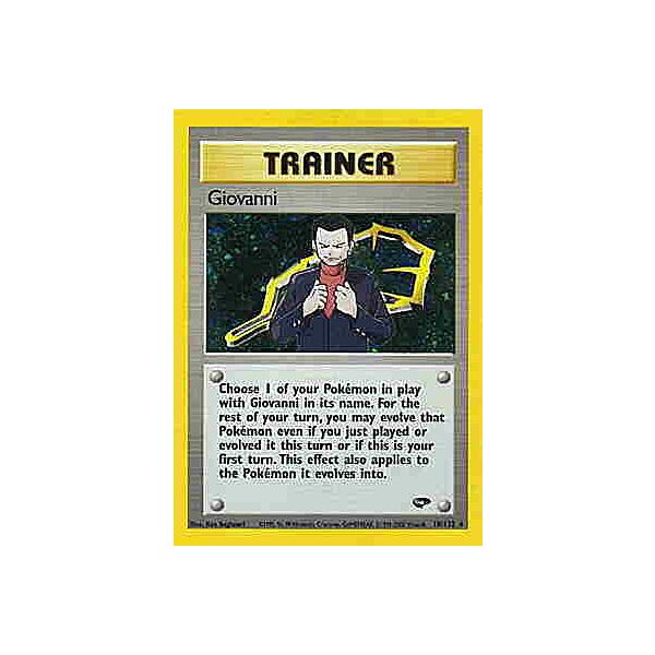 018 / 132 Giovanni rara foil unlimited (EN) -PLAYED-