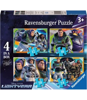 4 Puzzle in 1 - Disney Lightyear