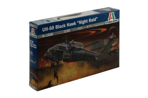 Model Kit elicottero 1328 - UH-60 / MH-60 BLACK HAWK "NIGHT RAID" (1:72)