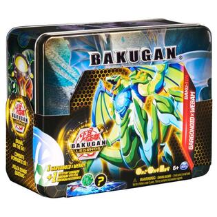 Bakugan scatola di latta con esclusivo bakugan s4