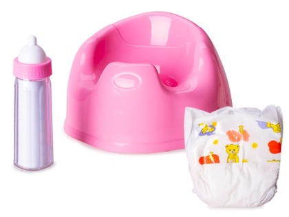 Vasino per neonato con accessori 3 pezzi