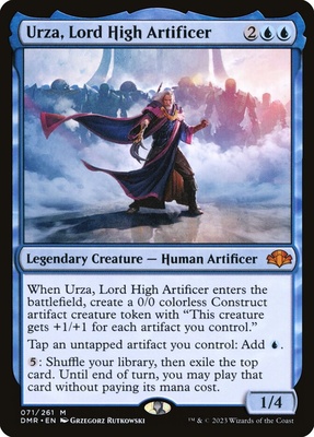 Urza, Lord High Artificer Dominaria Remastered