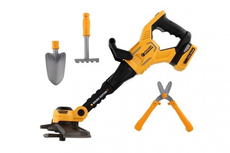 Decespugliatore con accessori in plastica 52cm a batteria con suono