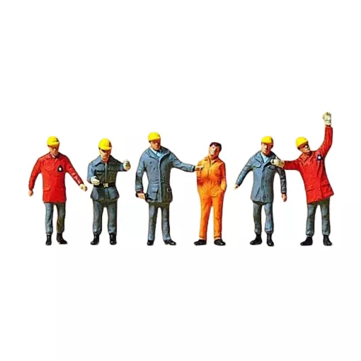 Lavoratori del servizio tecnico federale di emergenza THW nel 1990