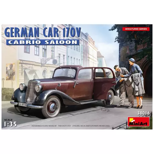 Berlina Cabrio 170V tedesca - Miniart 38016 - 1/35