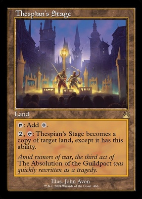Thespian's Stage Ravnica Remastered      Foil
