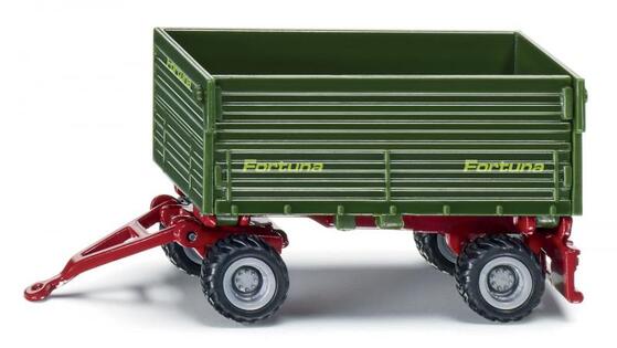 SIKU Blister - Rimorchio agricolo a due assi Fortuna