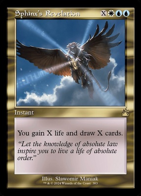 Sphinx's Revelation Ravnica Remastered      Foil