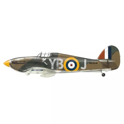 Velivoli da combattimento - Hawker Hurricane Mk.IA - Hobby 2000 48013 - 1/48