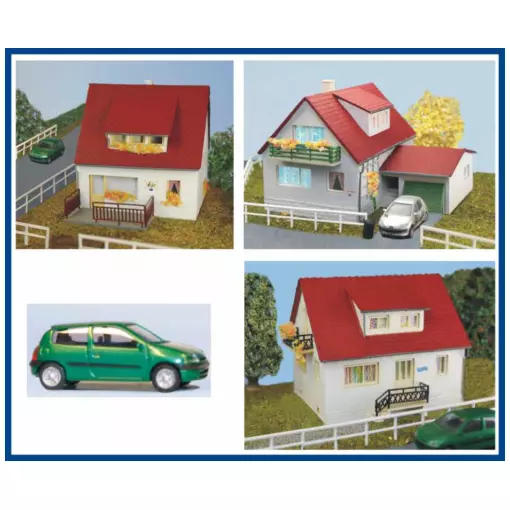 Set di 3 padiglioni - SAI 215 - HO 1/87