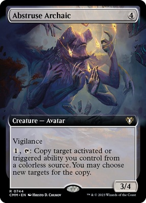Abstruse Archaic Commander Masters Foil