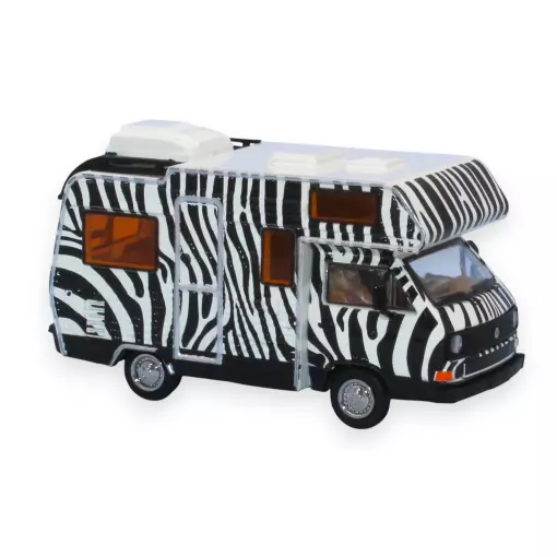 VW T3 Gipsy camping car, "safari", 1983 - Brekina 33978 - HO 1/87