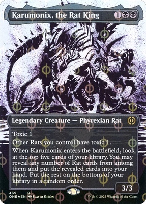Karumonix, the Rat King Phyrexia: All Will Be One      Foil