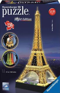 Torre Eiffel (edizione notturna) 3D 216D