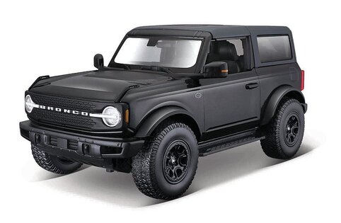 Maisto SP. ED. (B) - 2021 Ford Bronco Wildtrak, metallo nero, 1:18