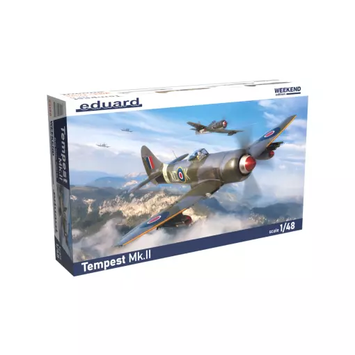 Aerei da caccia britannici - Storm Mk.II - Eduard Kit in plastica 84190 - 1/48