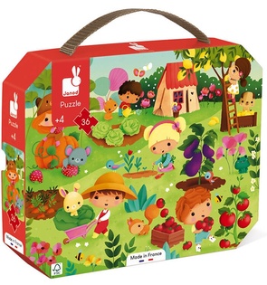 Janod Puzzle Giardino 36 pz