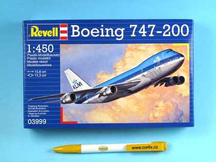 Plastic ModelKit aereo 03999 - Boeing 747-200 Jumbo Jet (1: 450)