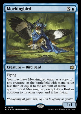 Mockingbird Bloomburrow Foil