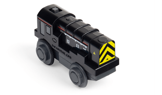 Locomotiva diesel da manovra Bigjigs Rail a batteria