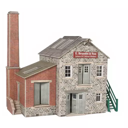 Atelier délabré - Metcalfe PO286 - OO/HO