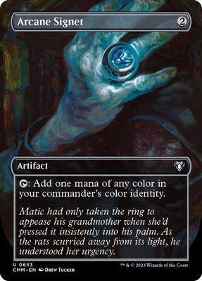 Arcane Signet Commander Masters
