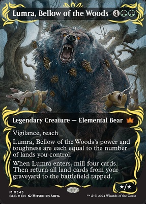 Lumra, Bellow of the Woods Bloomburrow      Foil