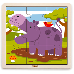BABU - Puzzle dell'ippopotamo