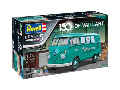 Auto in set regalo 05648 - 150 anni di Vaillant (autobus VW T1) (1:24)