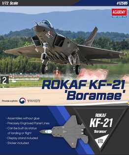 Kit di montaggio aereo 12585 - ROKAF KF-21 "Boramae" (1:72)