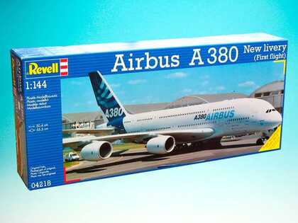 Plastic ModelKit aereo 04218 - Airbus A380 "New Livery" (1: 144)