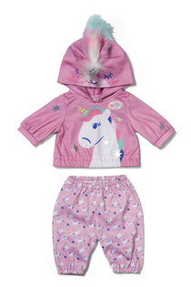 Zapf BABY born Abbigliamento unicorno, 43 cm