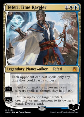 Teferi, Time Raveler Ravnica Remastered
