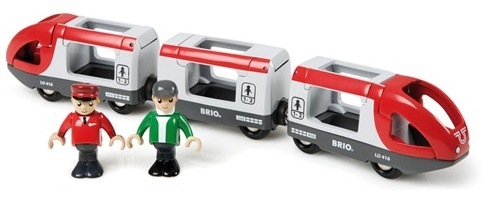 Brio Treno passeggeri con vagoni wagon