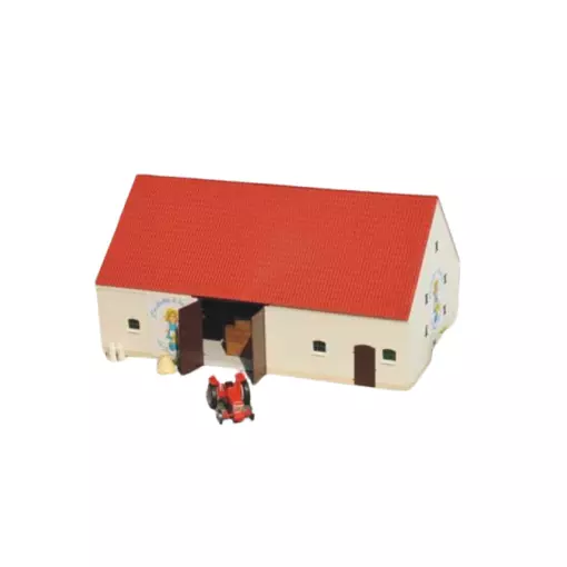 Fienile con arredi interni e porte scorrevoli - SAI 158 - HO 1/87