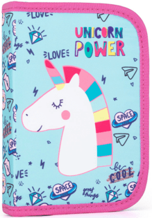 Astuccio 1 pag. 2 alette, iconico Unicorno vuoto