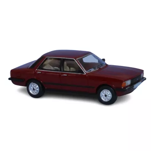 Ford Taunus TC3 berlina, rosso scuro, 1979 - PCX87 870696 - HO 1/87