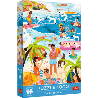 Trefl Puzzle 1000 Premium Plus - Nella calura della stagione delle vacanze