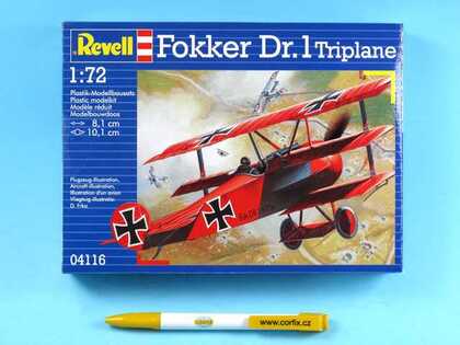 Plastic ModelKit aereo 04116 - 'Fokker DR. 1 triplano (1:72)