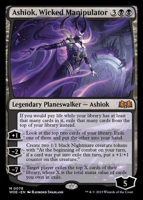 Ashiok, Wicked Manipulator Wilds of Eldraine      Foil