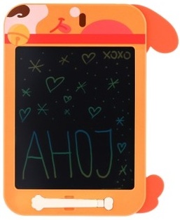 Tavolo da disegno in plastica 19,5x29 cm arancione