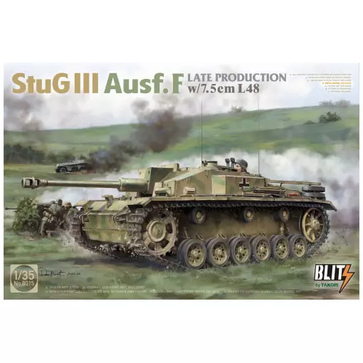 Cannone corazzato tedesco - Stug III - Takom 8015 - 1/35