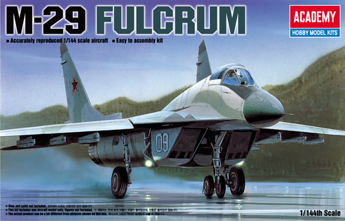 Kit modello aereo 12615 - M-29 FULCRUM (1: 144)