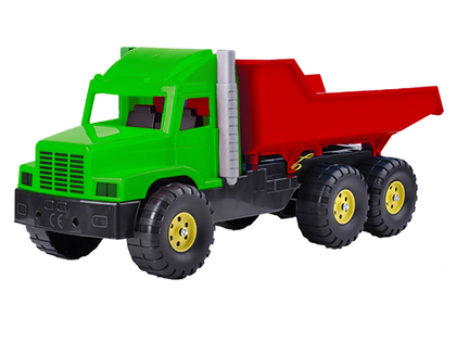 Camion merci 77cm verde-rosso