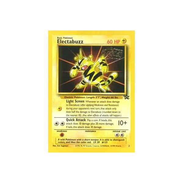 002 Electabuzz promo (EN) -NEAR MINT-